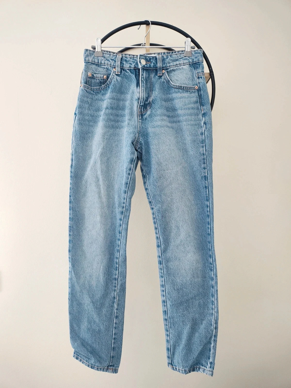 Taille 34( 14 16 ans ) jean mom  jennyfer